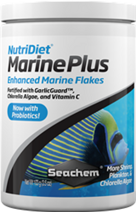 Seachem NutriDiet Marine Plus Flakes w/Probiotics 100g