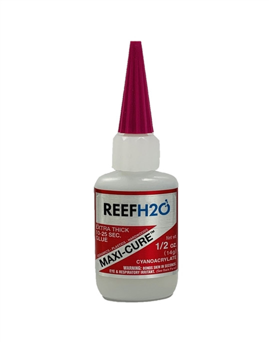 ReefH2O MAXI-CURE Extra Thick Cyanoacrylate Glue 0.5oz