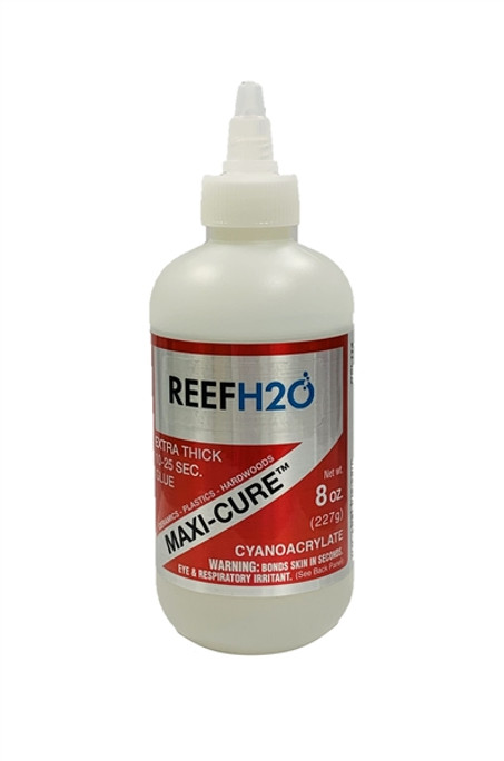 ReefH2O MAXI-CURE Extra Thick Cyanoacrylate Glue 8oz