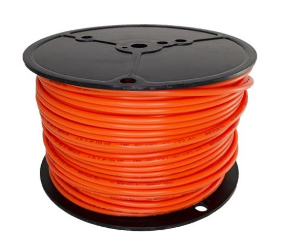 RO 1/4" O.D. Orange Poly Tubing 10 Feet