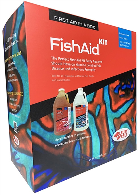 Ruby Reef FishAid Pro Lg.  2 x 64oz