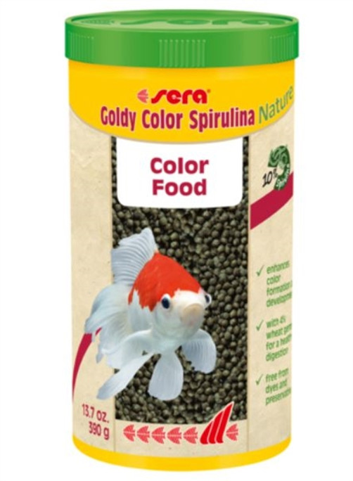 Sera Goldy Color Spirulina Nature Color Food 1000mL