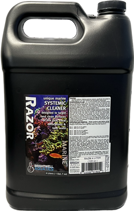 Brightwell Razor Marine Systemic Cleaner, Coral Safe 4L