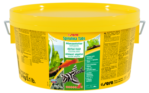 Sera Spirulina Vegetable Tabs 3.1 lbs