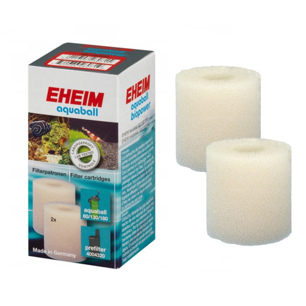 Eheim Aquaball Biopower Canister PreFilter Replacement Sponges (2pack)