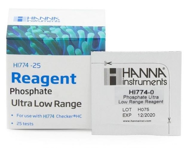 Hanna Phosphate Ultra Low Range Checker Reagents 25 Tests - HI774