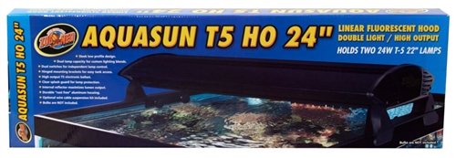 Zoomed AquaSun Dual T-5 HO Hood 24