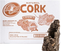 ZooMed Natural Cork Assorted Flats & Rounds (Cork Bark) 15 lbs