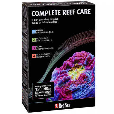Red Sea 4-Part Complete Reef Care Dosing System Small (40 Gallon)