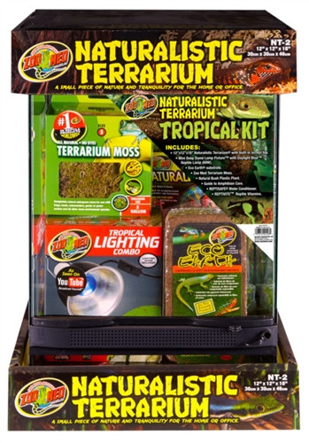 Zoomed Naturalistic Terrarium Tropical Kit (12