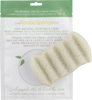 The Konjac Sponge Company 6 Wave Body Sponge with French Green Clay