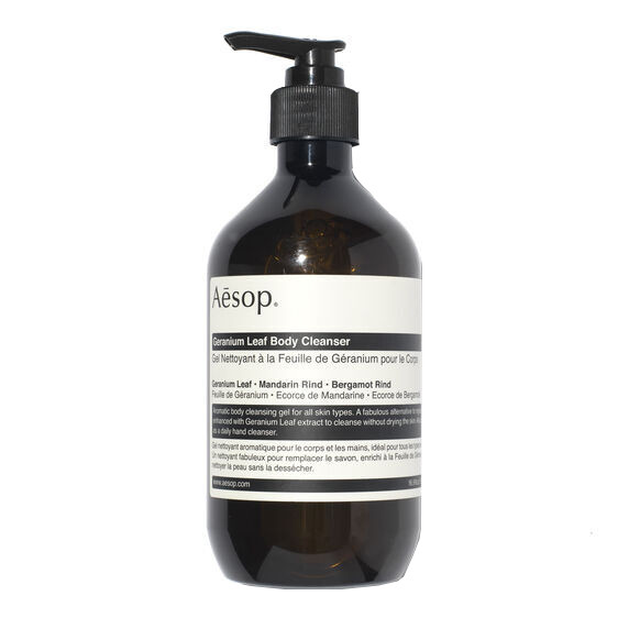 Aesop Geranium Leaf Body Cleanser Bath & Unwind Official Stockist