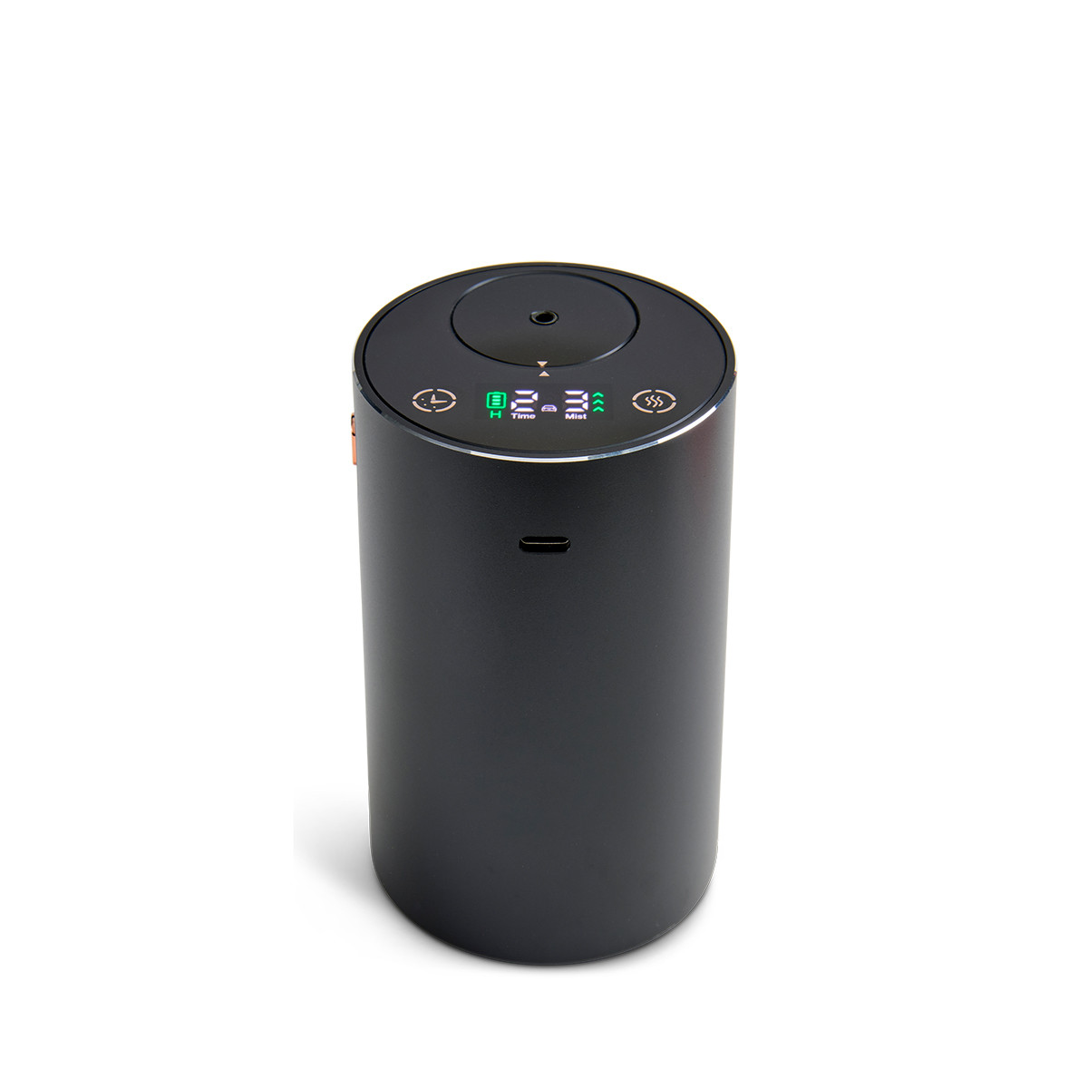 NEOM Wellbeing Pod Mini+ Waterless Essential Oil Diffuser – Black
