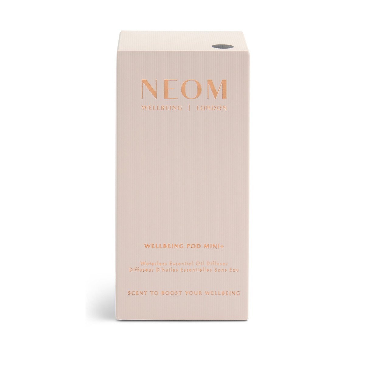 NEOM Wellbeing Pod Mini+ Waterless Essential Oil Diffuser – Black