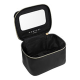 MONPURE Vegan Leather Beauty Case - Black