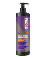 Fudge Clean Blonde Damage Rewind Violet Shampoo - 1 Litre