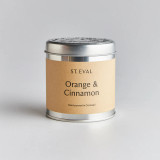 St Eval Candle Orange & Cinnamon Tin Candle