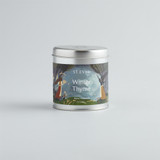 St Eval Winter Thyme Christmas Tin Candle