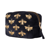 Elizabeth Scarlett Honey Bee Charcoal Cosmetics Bag