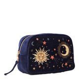 Elizabeth Scarlett Celestial Navy Cosmetics Bag Elizabeth Scarlett Celestial Navy Cosmetics Bag