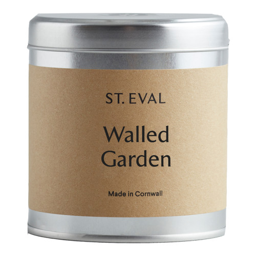 St Eval Walled Garden Tin Candle