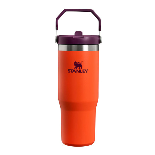 Stanley Classic Iceflow Flip Straw Tumbler Tigerlily Plum 0.89L