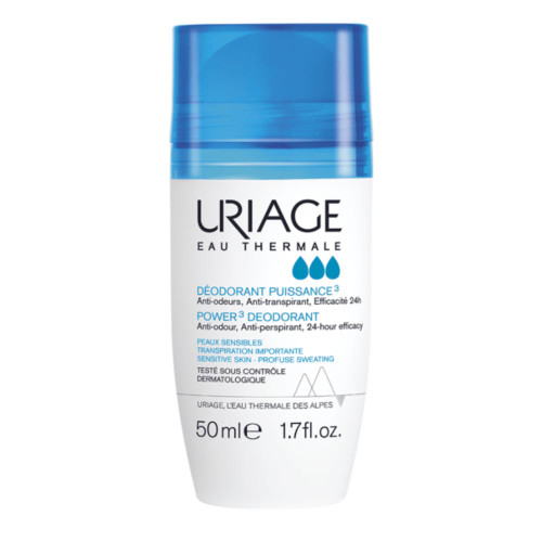 Uriage Deodorant Puissance Roll-On Excessive Perspiration