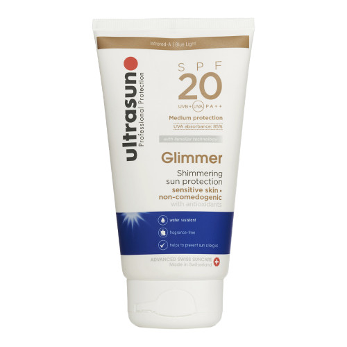 Ultrasun Glimmer SPF20 150ml