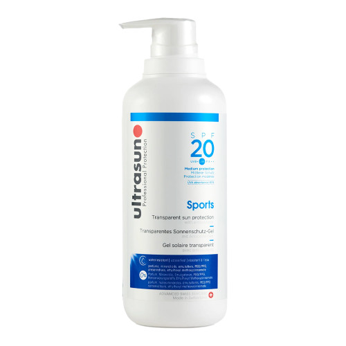 Ultrasun Sports Gel SPF20 400ml