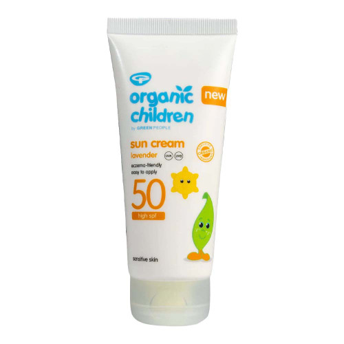 Green People Childrens SPF50 Lavender Sun Cream