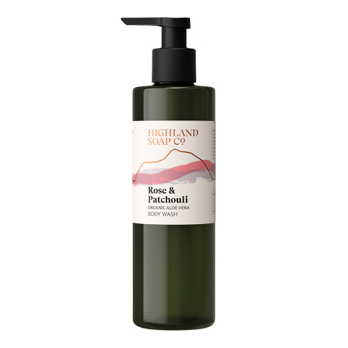 Highland Soap Company Rose & Patchouli Body Wash