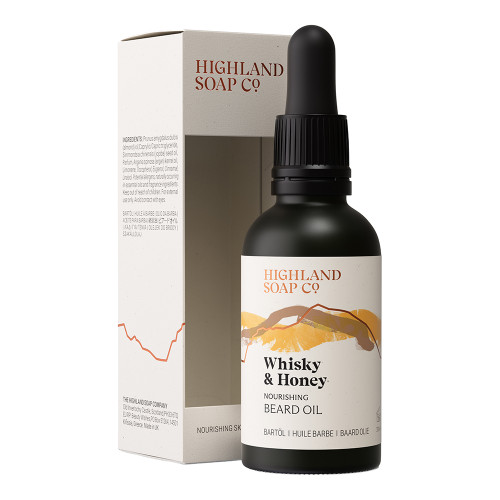 Highland Soap Company Whisky & Honey Beard Oil 30ml