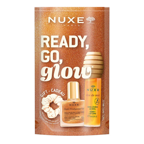 NUXE Ready Go Glow Essentials Honey Lip Oil NUXE Ready Go Glow Essentials Honey Lip Oil