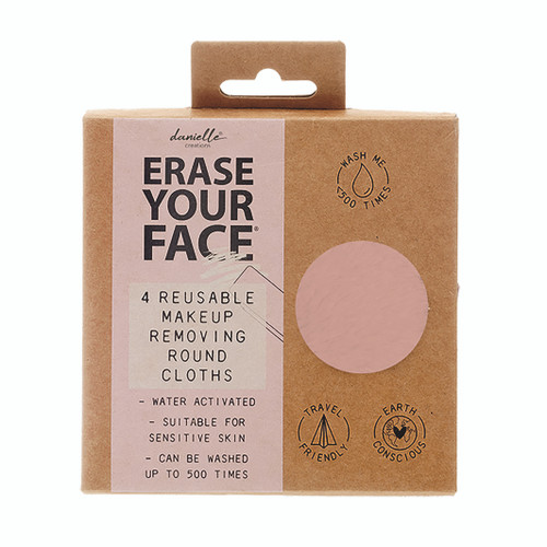 Erase Your Face Makeup Removing Pads 4 Pack Erase Your Face Makeup Removing Pads 4 Pack