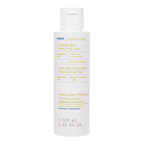 Korres Santorini Grape Poreless Skin Perfecting Toner 125ml Korres Santorini Grape Poreless Skin Perfecting Toner 125ml