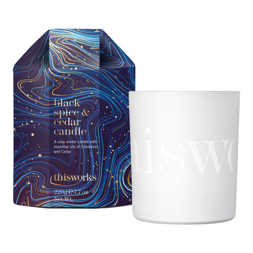 This Works Black Spice and Cedar Candle