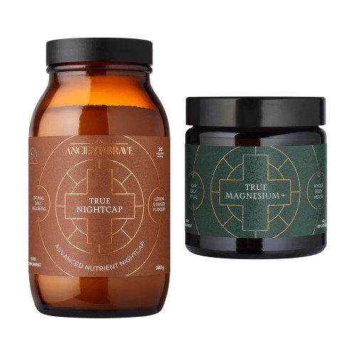 Ancient + Brave True Magnesium + True Nightcap Sleep Duo