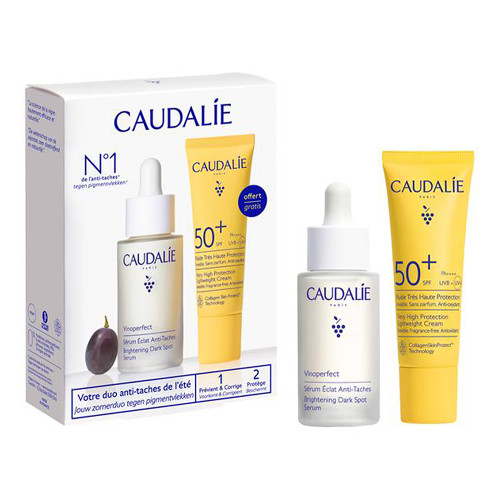 Caudalie Vinoperfect Serum & Suncare Set
