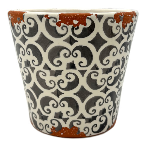 Wax Design Indochine Ceramic Candle 12cm - Grey