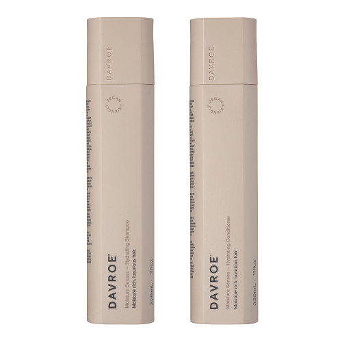 DAVROE Moisture Senses Hydrating Shampoo & Conditioner Duo