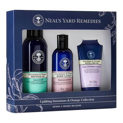 Neal's Yard Remedies Uplifting Geranium & Orange Collection (Worth £41)