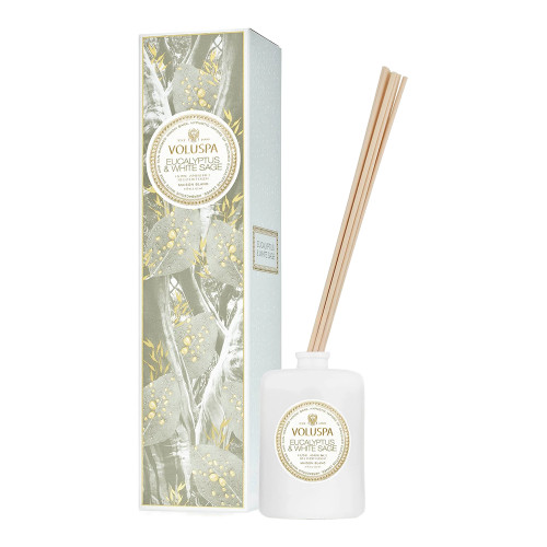Voluspa Eucalyptus & White Sage Reed Diffuser