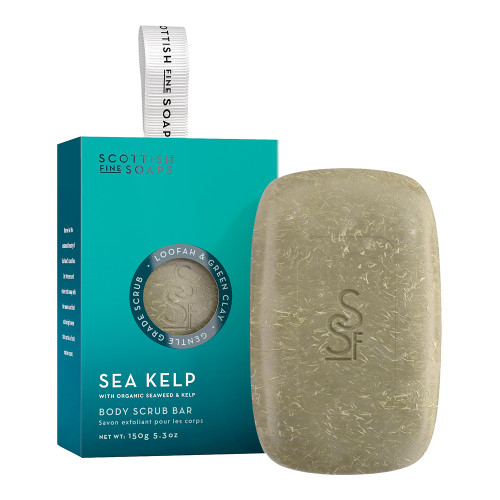 Scottish Fine Soaps Sea Kelp Body Scrub Bar 150g