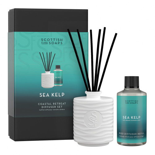 Scottish Fine Soaps Sea Kelp Coastal Retreat Diffuser Set