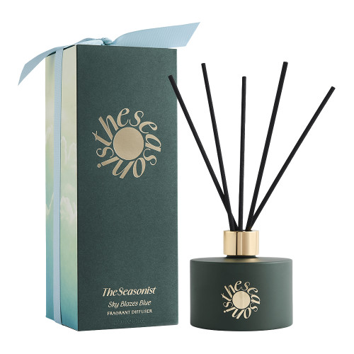The Seasonist Sky Blazes Blue Fragrant Reed Diffuser 200ml