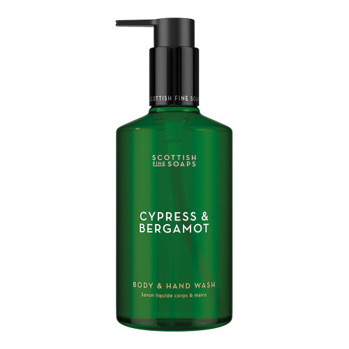Scottish Fine Soaps Cypress & Bergamot Body & Hand Wash 300ml