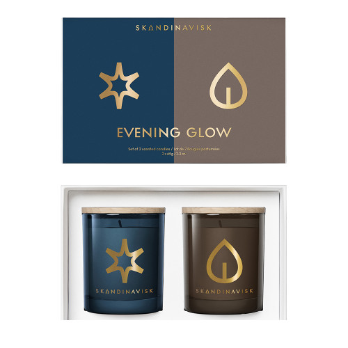 SKANDINAVISK EVENING GLOW Scented Candle Gift Set
