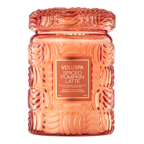 Voluspa Spiced Pumpkin Latte Large Jar Candle