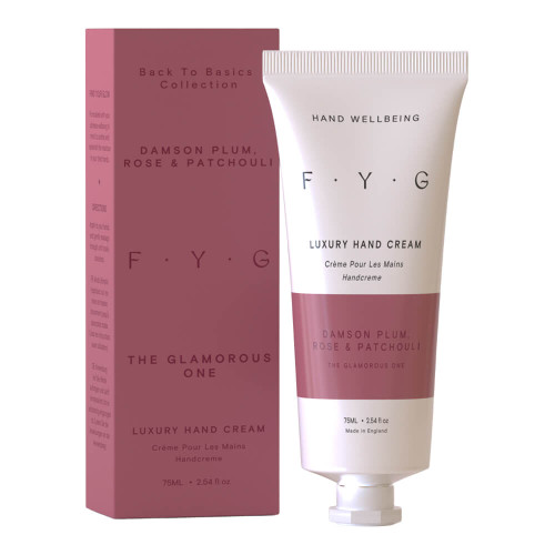 F.Y.G Find Your Glow Damson Plum Rose & Patchouli Hand Cream 75ml