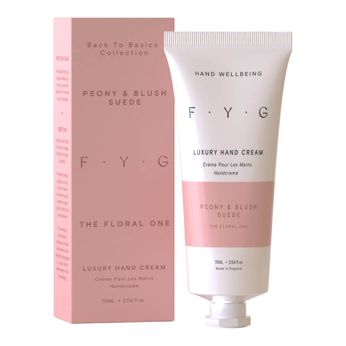 F.Y.G Find Your Glow Peony & Blush Suede Hand Cream 75ml